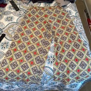 Wide leg flowy pants